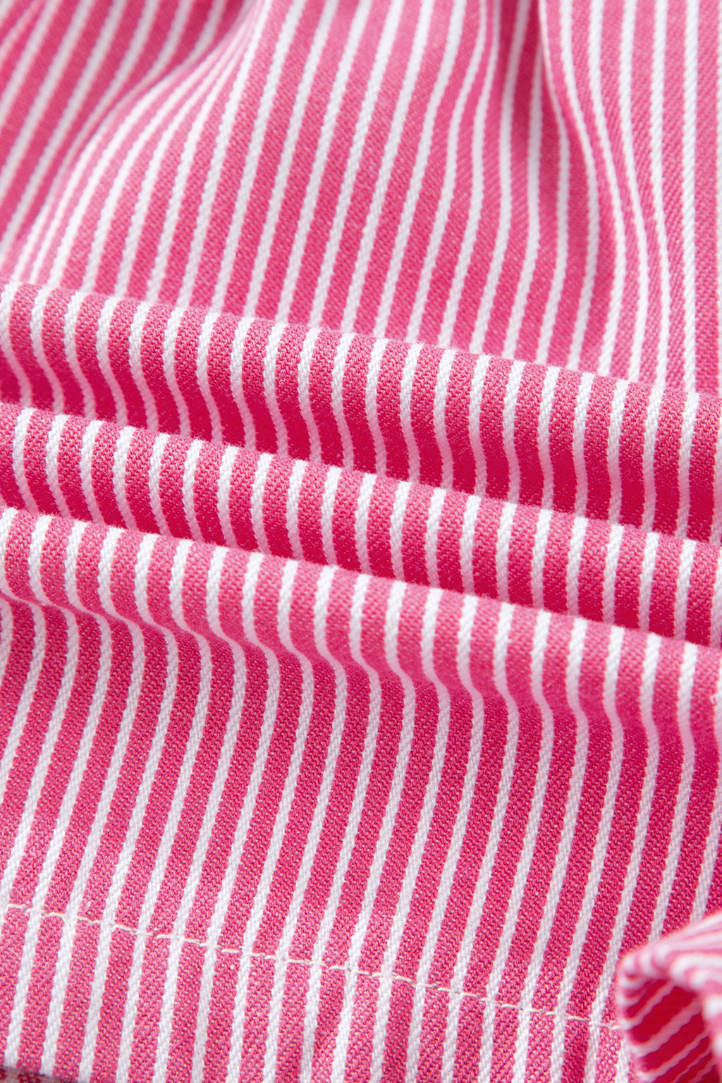 Stripe Drawstring Denim Shorts | Women's Casual Summer Shorts