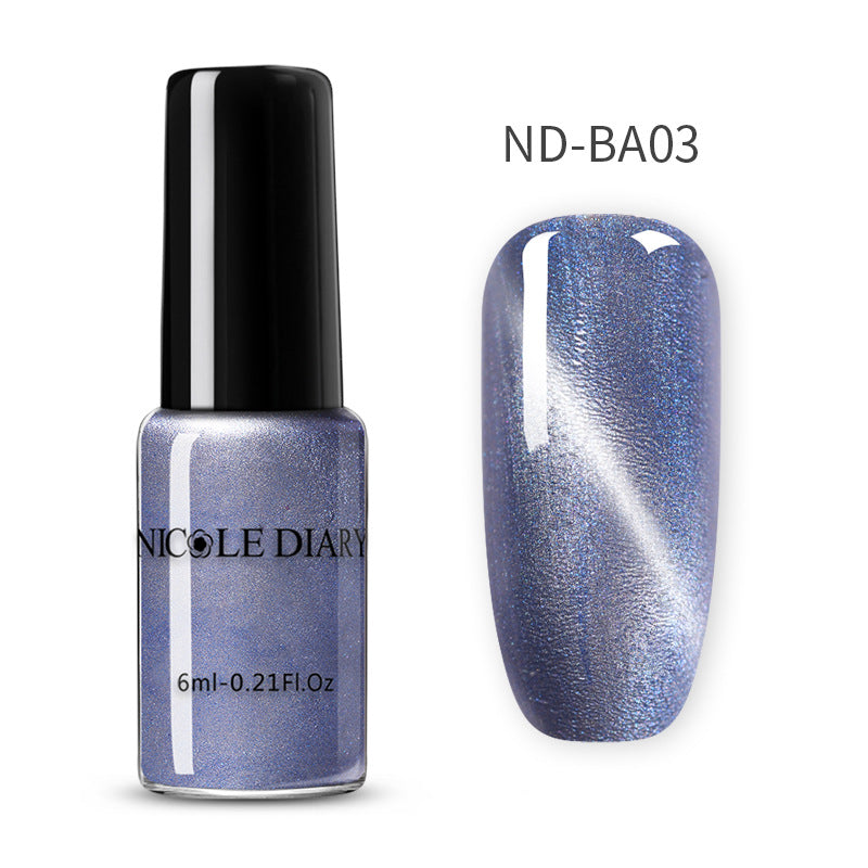 Cat Eye Nail Polish by Nicole journal