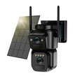 Security Camera with LED Spotlight with 360Ã‚Â° Solar LED
